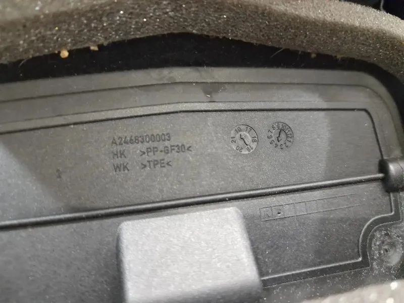 Griglia Condotto ARIA Console Centrale POST POST A2468300003 Mercedes Classe A W176 2015