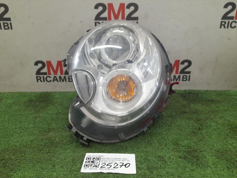 Proiettore ANT SX 63127269981 Mini MINI Clubman R55 2008
