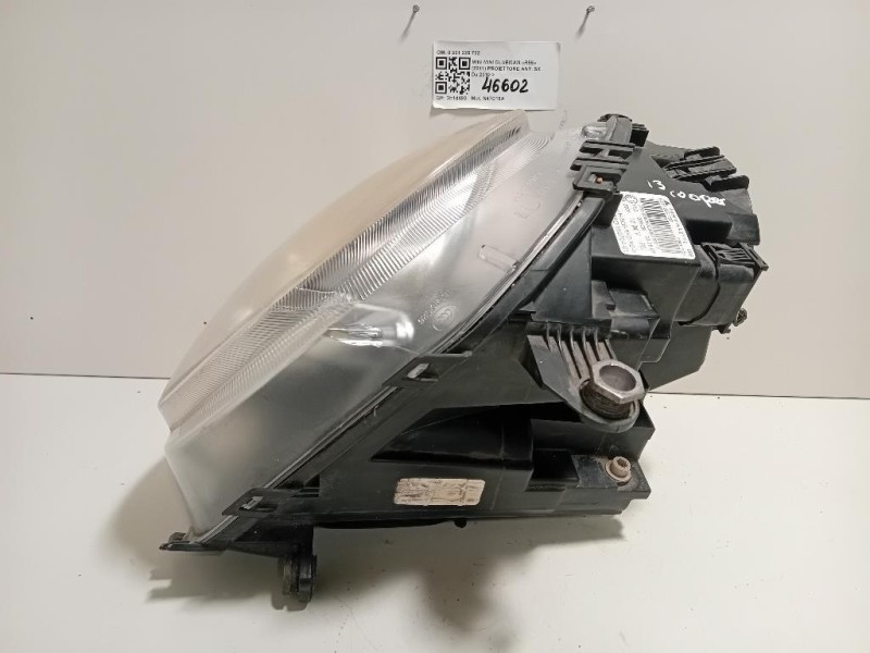 Proiettore ANT SX 0 301 225 702 Mini MINI Clubman R55 2011