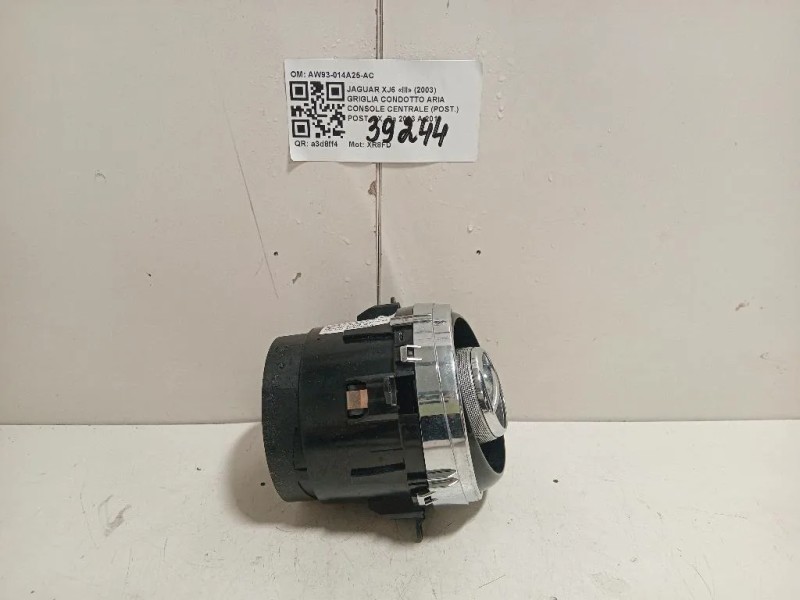 Griglia Condotto ARIA Console Centrale POST POST SX AW93-014A25-AC Jaguar XJ6 III 2003