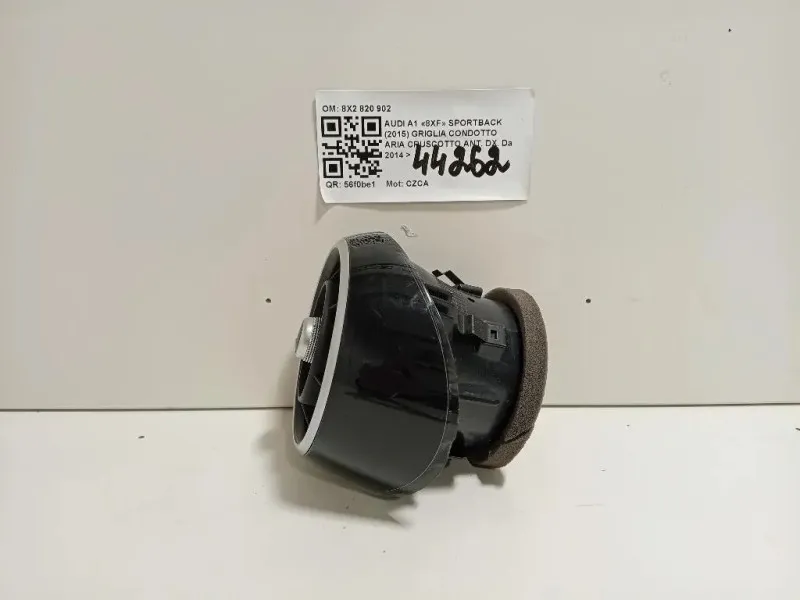 Griglia Condotto ARIA Cruscotto ANT DX 8X2 820 902 Audi A1 8XF Sportback 2015