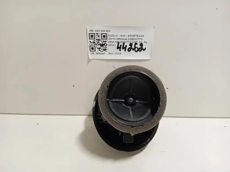 Griglia Condotto ARIA Cruscotto ANT DX 8X2 820 902 Audi A1 8XF Sportback 2015