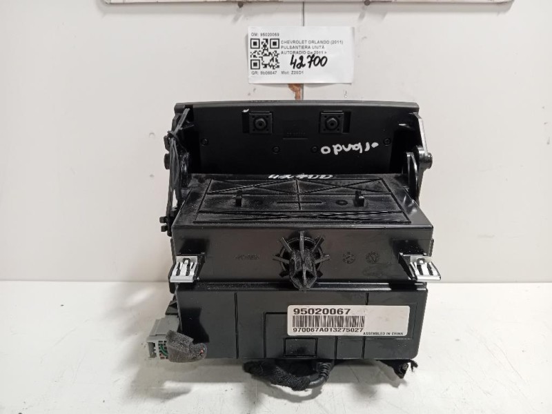 Pulsantiera Unità Autoradio 95020069 Chevrolet Orlando 2011