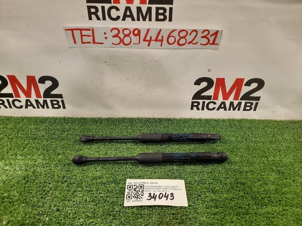 Ammortizzatore Portello POST DX 2GC827550A DX+SX Volkswagen T-roc 2017