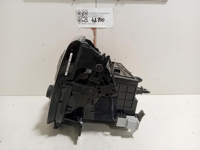 Pulsantiera Unità Autoradio 95020069 Chevrolet Orlando 2011