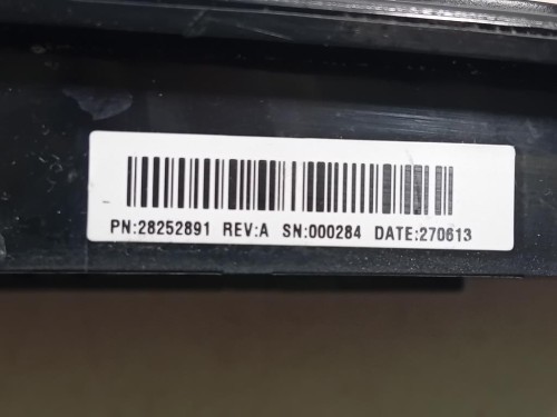 Pulsantiera Unità Autoradio