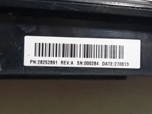 Pulsantiera Unità Autoradio 28252891 Fiat Doblò III 2015