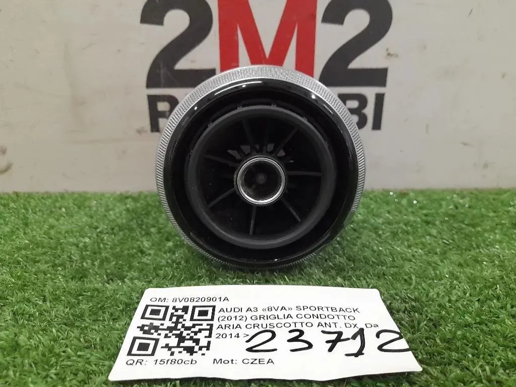 Griglia Condotto ARIA Cruscotto ANT DX 8V0820901A Audi A3 8VA Sportback 2012