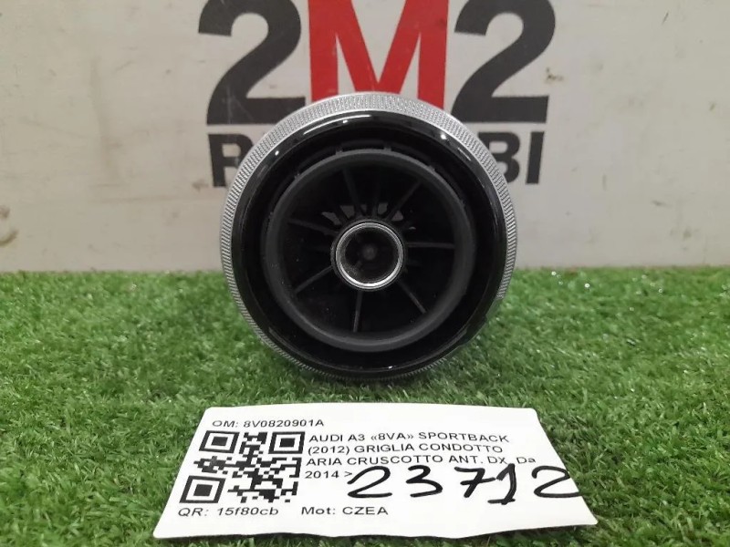 Griglia Condotto ARIA Cruscotto ANT DX 8V0820901A Audi A3 8VA Sportback 2012