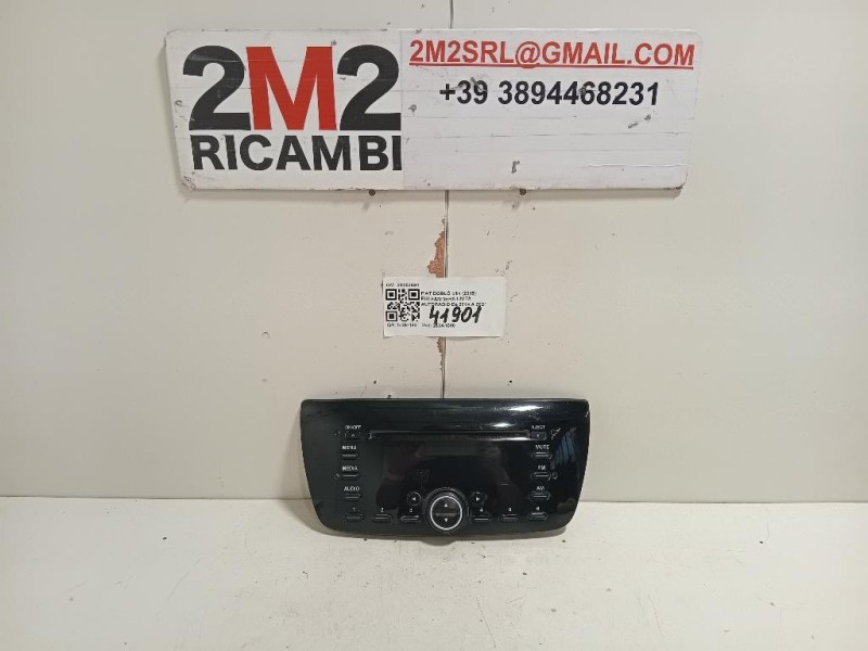 Pulsantiera Unità Autoradio 28252891 Fiat Doblò III 2015