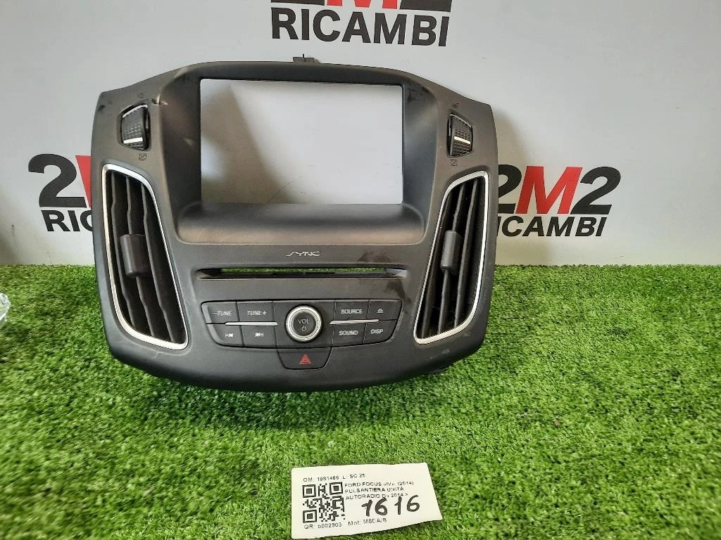 Pulsantiera Unità Autoradio 1881466 Ford Focus IV 2014