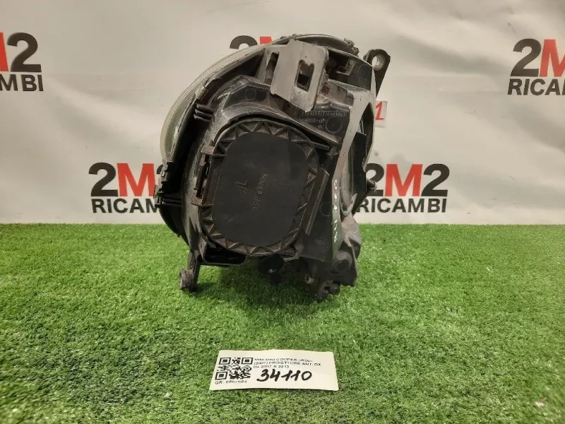 Proiettore ANT SX PROIETTORE FARO MINI CON PARABOLA NERA Mini MINI Cooper R56 2007