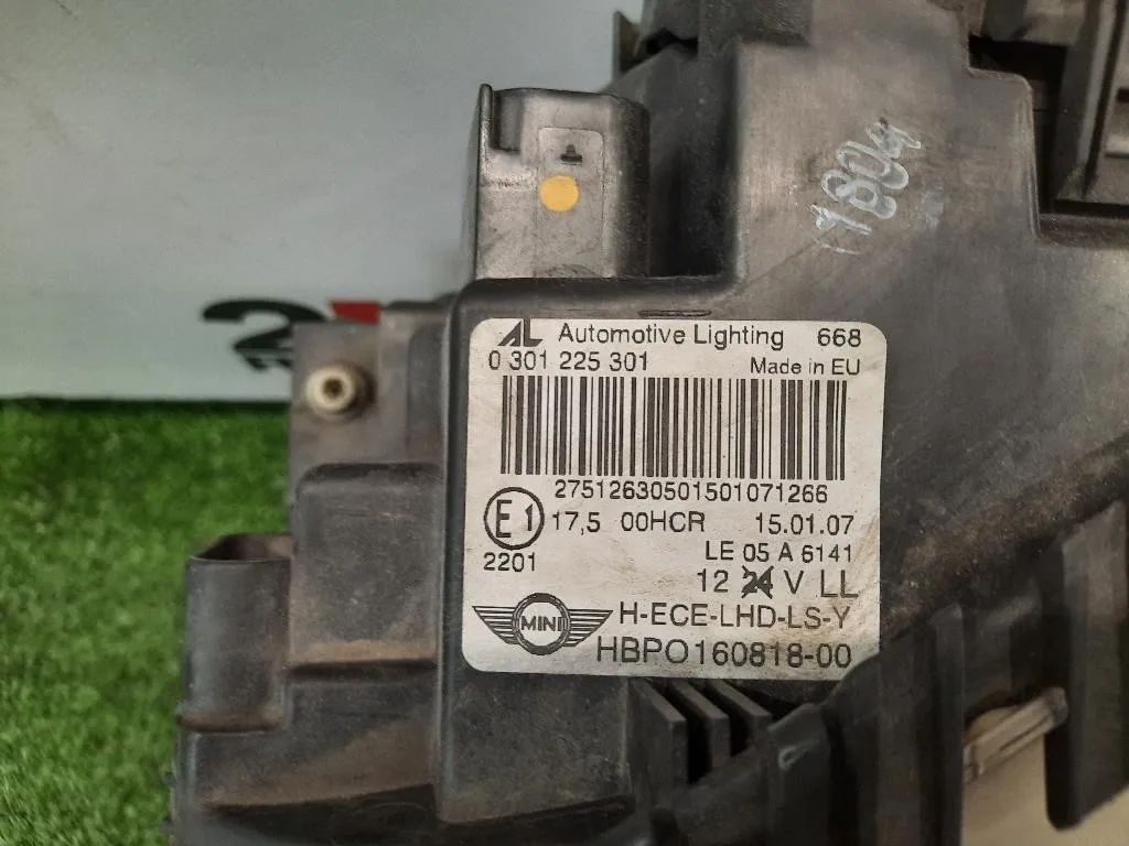 Proiettore ANT SX 63122751263 0301225301 Mini MINI Cooper R56 2007