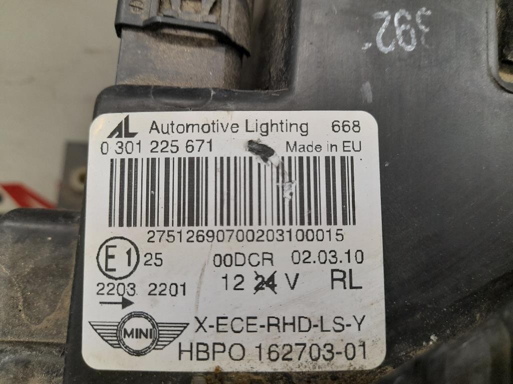 Proiettore ANT SX 0301225671 Mini MINI Cooper R56 2007