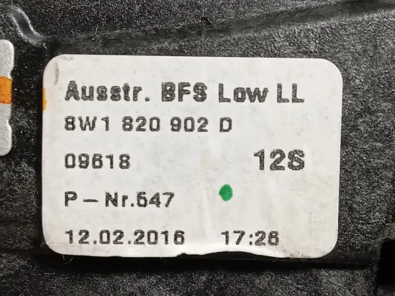 Griglia Condotto ARIA Cruscotto ANT DX 8W1 820 902 Audi A4 8W5 Avant 2015