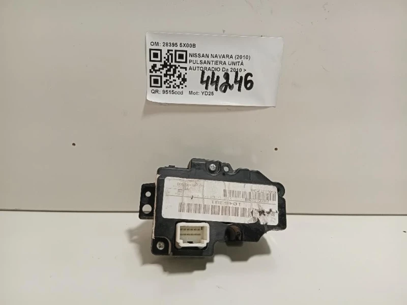 Pulsantiera Unità Autoradio 28395 5X00B Nissan Navara 2010
