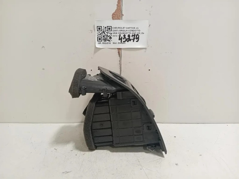 Griglia Condotto ARIA Cruscotto ANT DX  Chevrolet Captiva I 2007