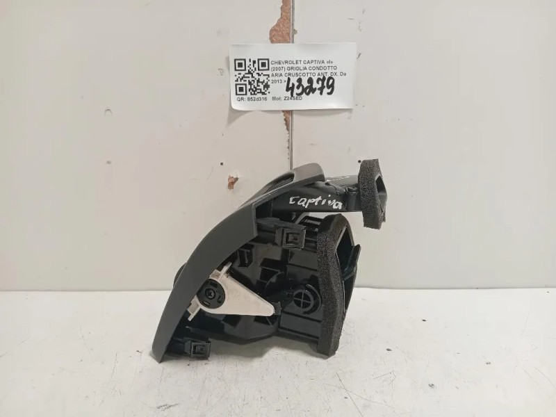 Griglia Condotto ARIA Cruscotto ANT DX  Chevrolet Captiva I 2007