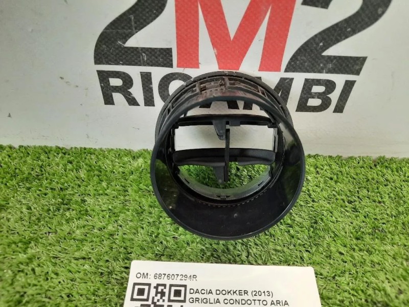 Griglia Condotto ARIA Cruscotto ANT DX 687607294R Dacia Dokker 2013