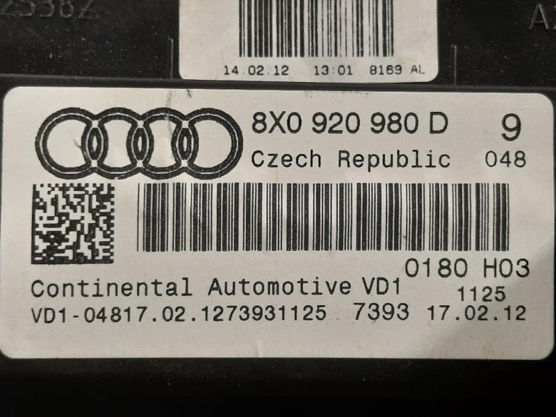 Griglia Condotto ARIA Cruscotto ANT DX 735451111 Fiat 500 II 2008