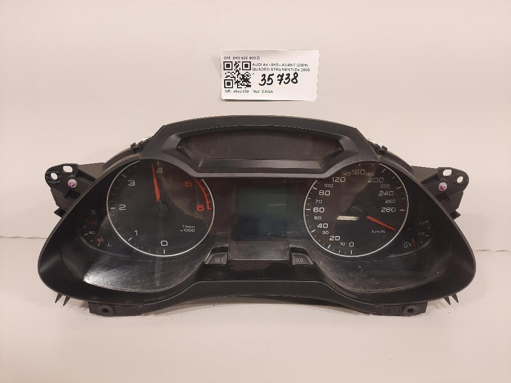 Quadro Strumenti 8K0 920 900 D Audi A4 8K5 Avant 2008