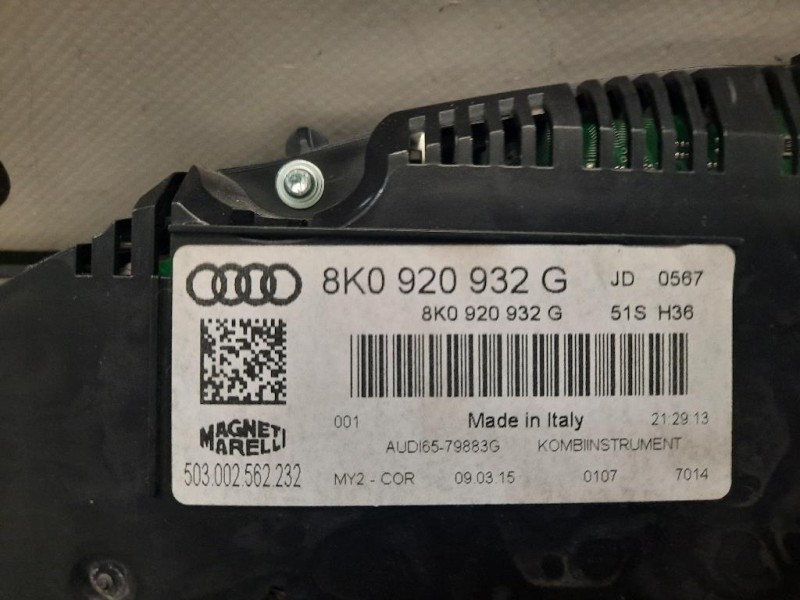 Quadro Strumenti 8K0920932G Audi A4 8K5 Avant 2012