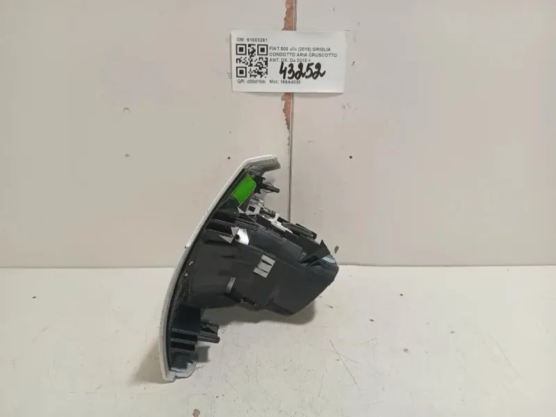 Griglia Condotto ARIA Cruscotto ANT DX 51803291 Fiat 500 II 2015