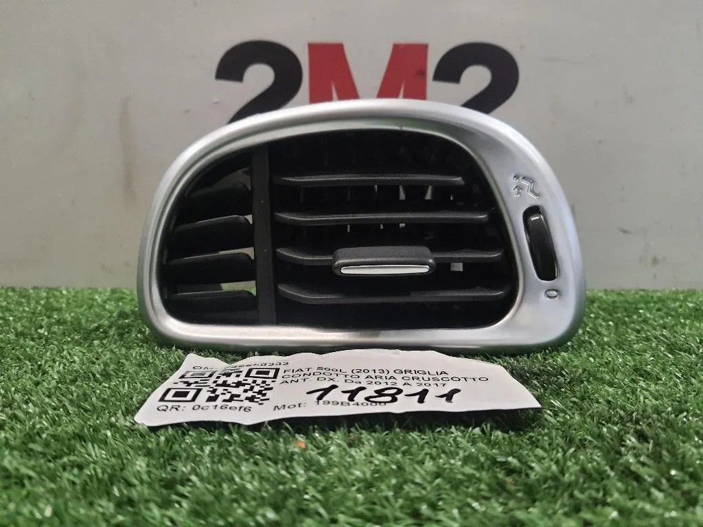Griglia Condotto ARIA Cruscotto ANT DX 735658333 Fiat 500L 2013