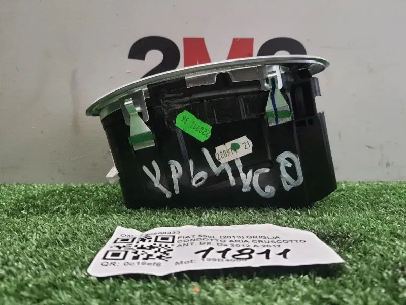 Griglia Condotto ARIA Cruscotto ANT DX 735658333 Fiat 500L 2013