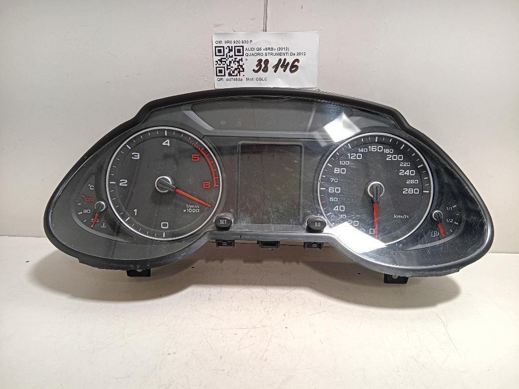 Quadro Strumenti 8R0920930P Audi Q5 8RB 2012