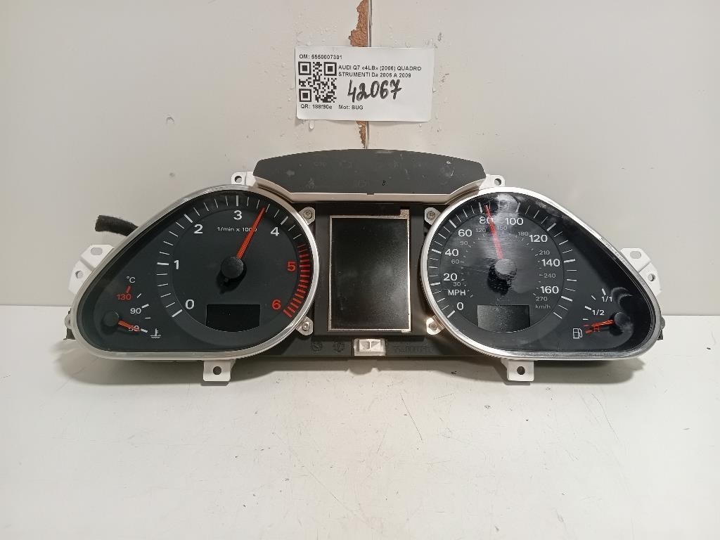 Quadro Strumenti 5550007301 Audi Q7 4LB 2006