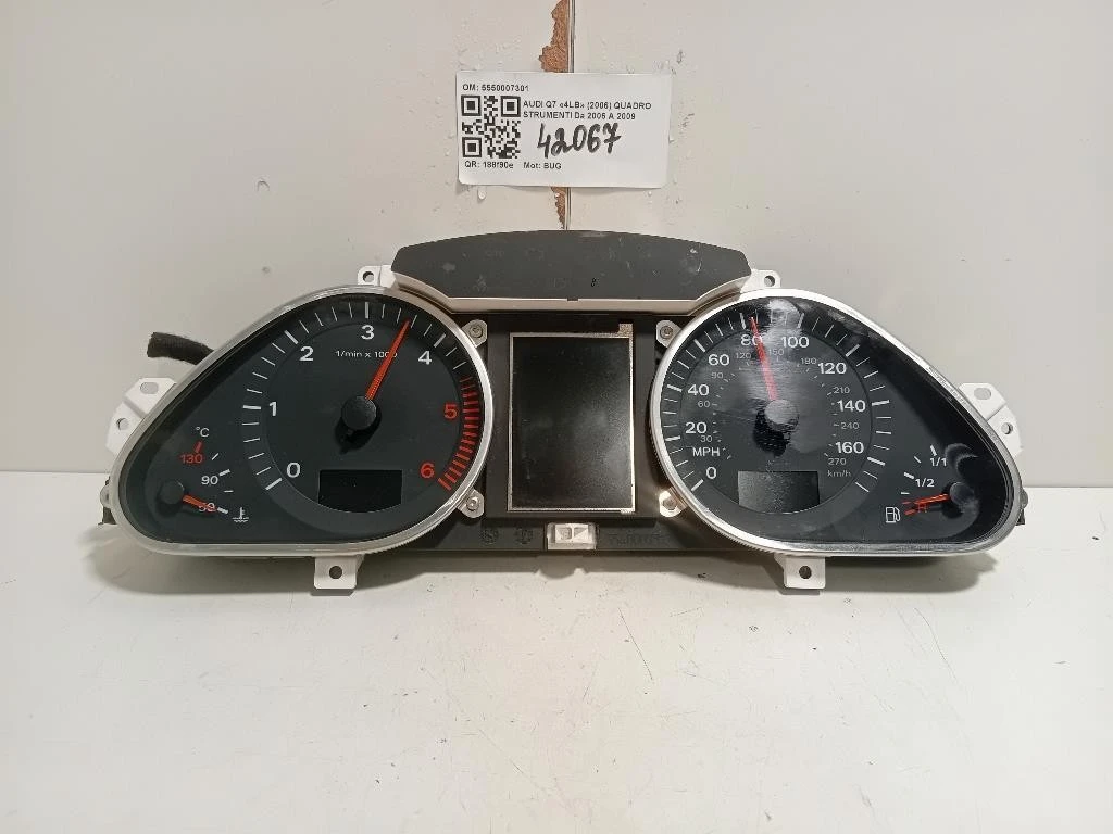 Quadro Strumenti 5550007301 Audi Q7 4LB 2006