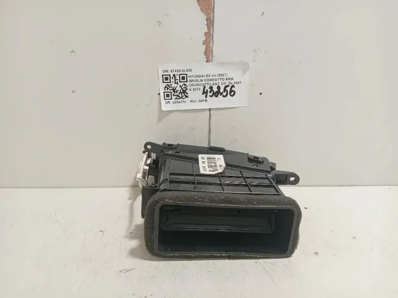 Griglia Condotto ARIA Cruscotto ANT DX 97420-2L000 Hyundai I30 I 2007