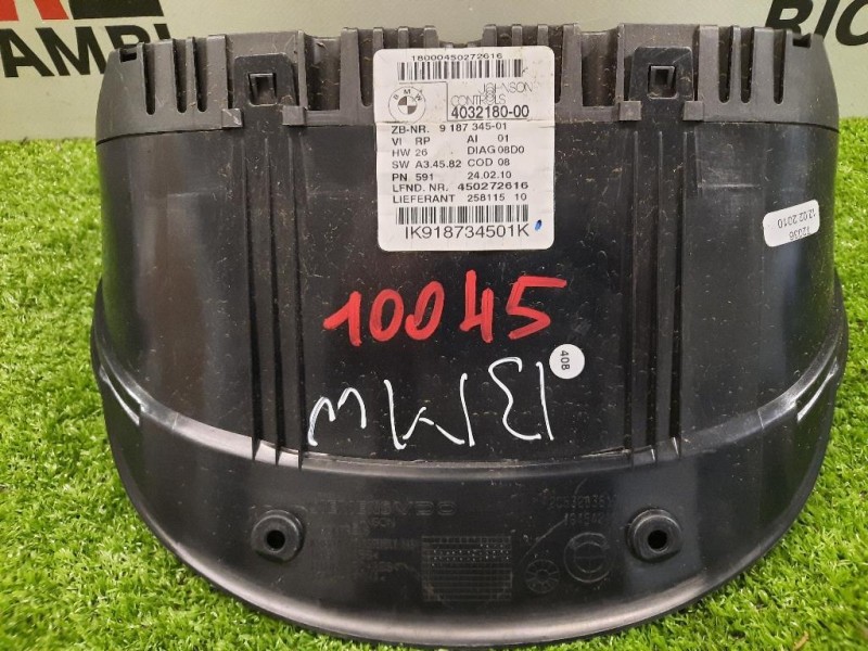 Quadro Strumenti 9187345 Bmw Serie 3 E90 Berlina 2005