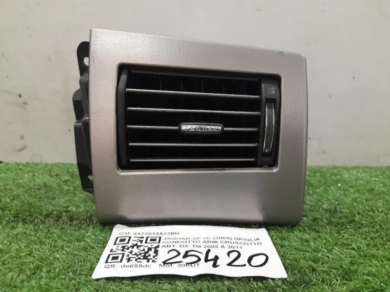 Griglia Condotto ARIA Cruscotto ANT DX 8X23014A23BH Jaguar XF I 2008