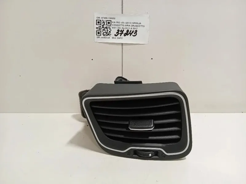 Griglia Condotto ARIA Cruscotto ANT DX 97480-1W000 Kia RIO III 2012