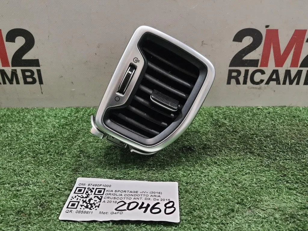 Griglia Condotto ARIA Cruscotto ANT DX 97490F1000 Kia Sportage IV 2016