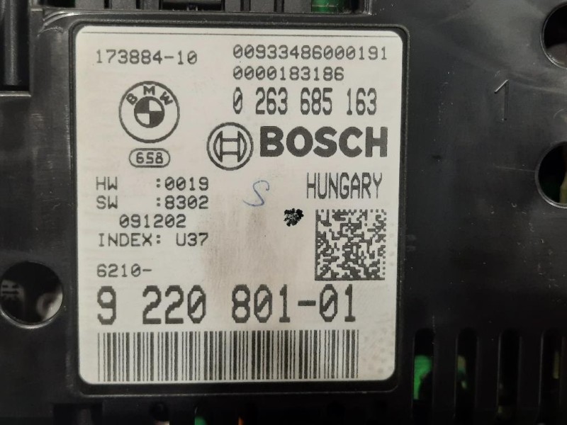 Quadro Strumenti 9 220 801-01 Bmw Serie 5 F07 GT 2010