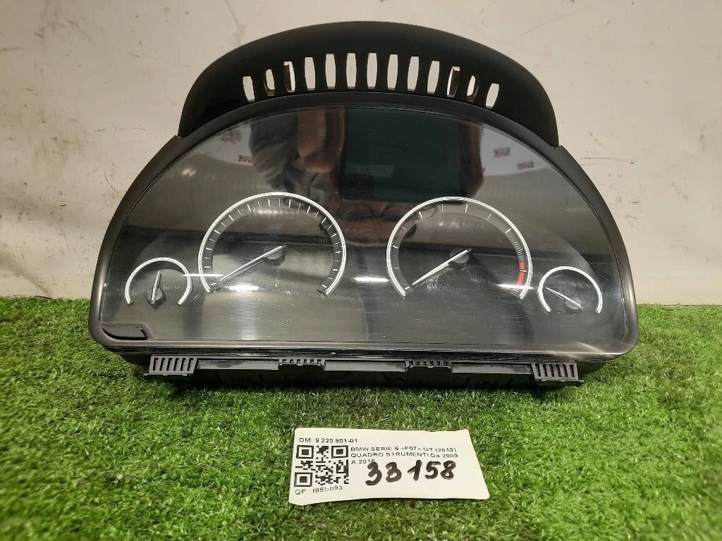 Quadro Strumenti 9 220 801-01 Bmw Serie 5 F07 GT 2010