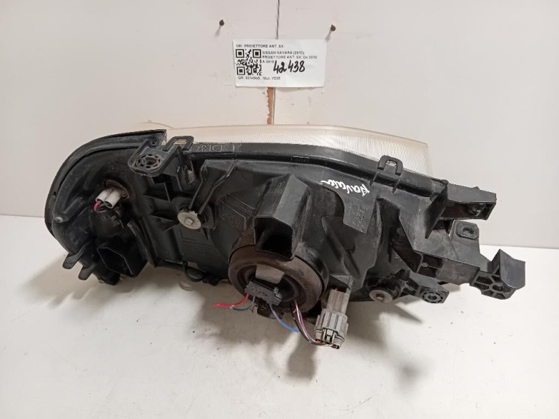 Proiettore ANT SX 260605X10B Nissan Navara 2010