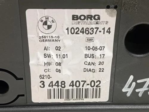 Quadro Strumenti 1040781 Bmw X3 E83 2004