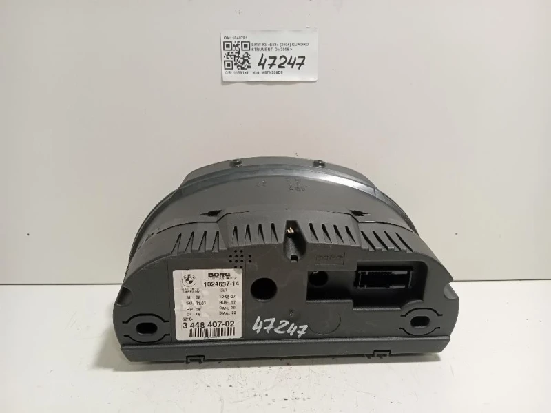 Quadro Strumenti 1040781 Bmw X3 E83 2004