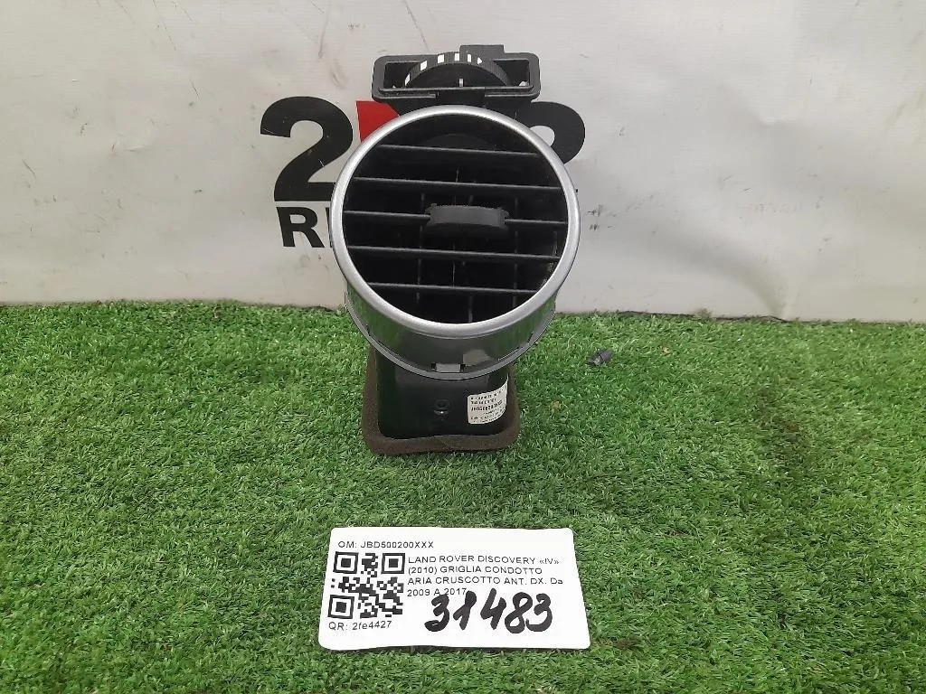 Griglia Condotto ARIA Cruscotto ANT DX JBD500200XXX Land Rover Discovery IV 2010