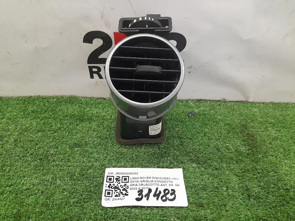 Griglia Condotto ARIA Cruscotto ANT DX JBD500200XXX Land Rover Discovery IV 2010