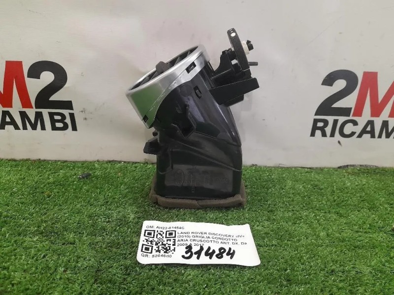 Griglia Condotto ARIA Cruscotto ANT DX AH22-01454C Land Rover Discovery IV 2010