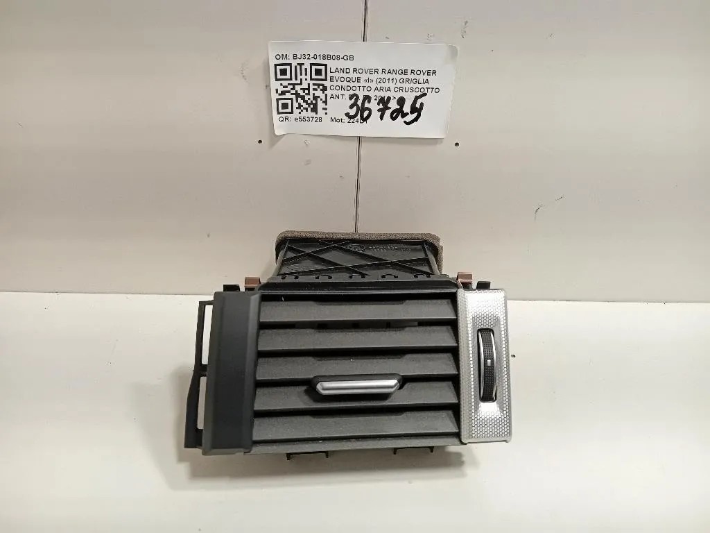 Griglia Condotto ARIA Cruscotto ANT DX BJ32-018B08-GB Land Rover Range Rover Evoque I 2011