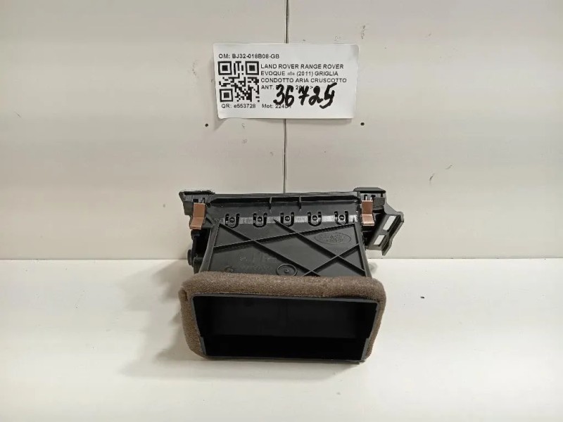 Griglia Condotto ARIA Cruscotto ANT DX BJ32-018B08-GB Land Rover Range Rover Evoque I 2011