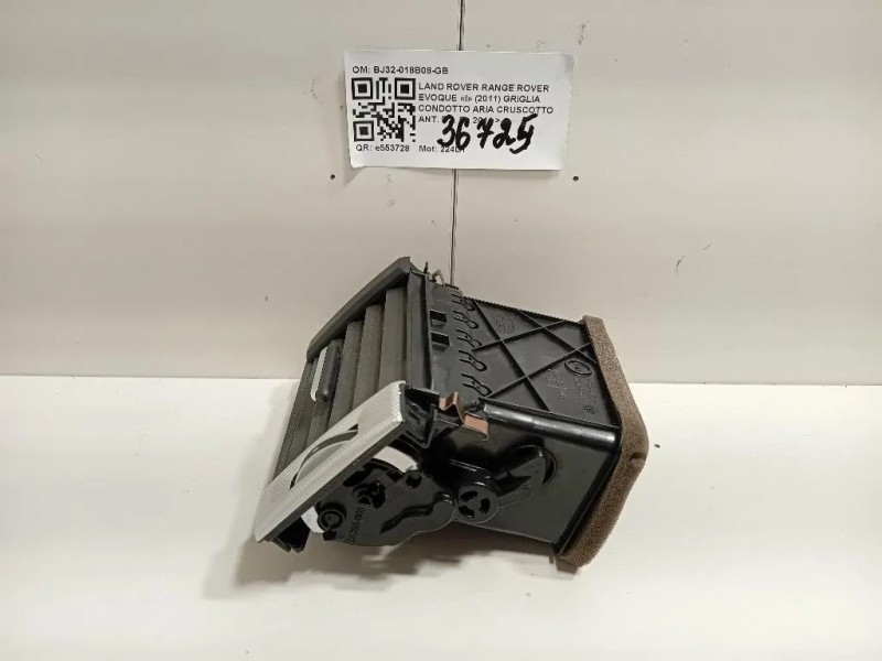 Griglia Condotto ARIA Cruscotto ANT DX BJ32-018B08-GB Land Rover Range Rover Evoque I 2011