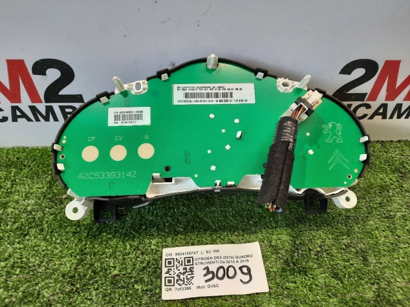 Quadro Strumenti CONTACHILOMETRI Citroen DS3 2010