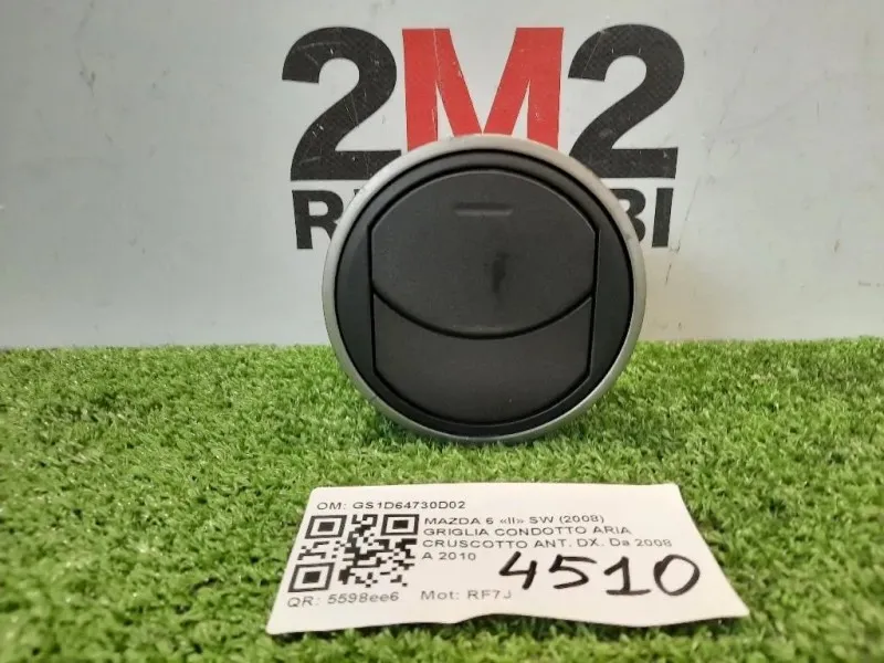 Griglia Condotto ARIA Cruscotto ANT DX GS1D64730D02 Mazda 6 II SW 2008